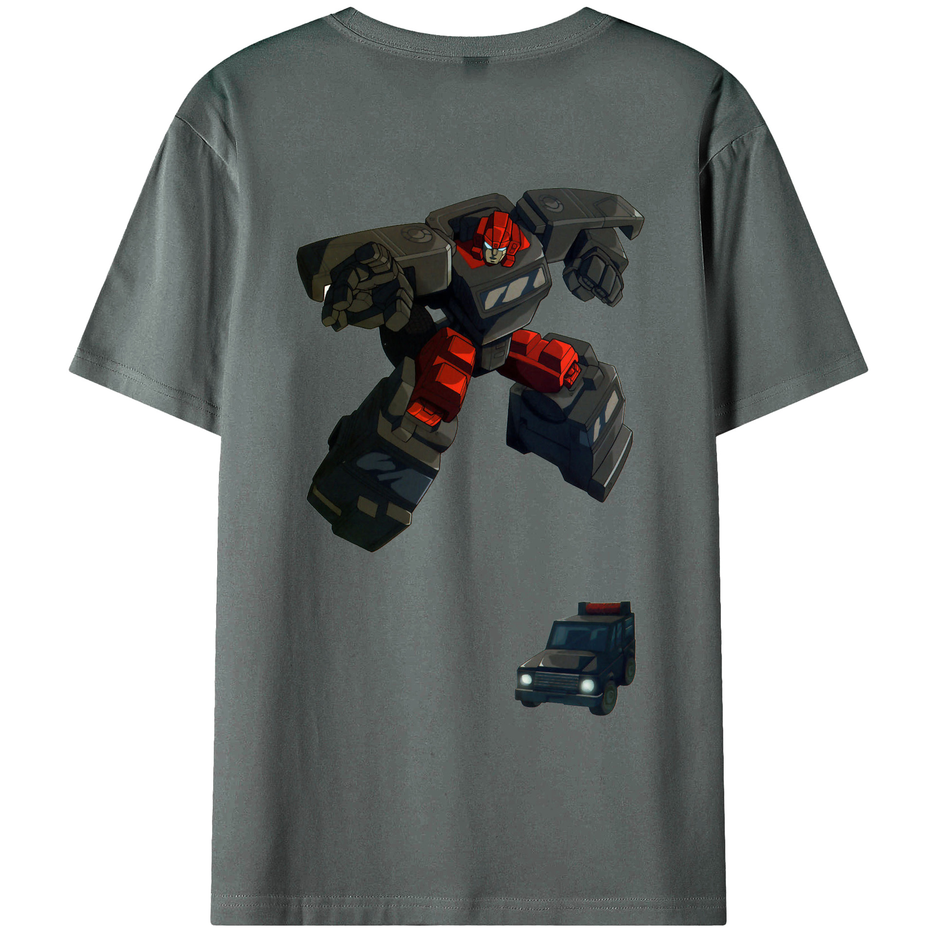 （画像用）  綿100％ メンズ半袖Tシャツ（バックプリント） 通気性